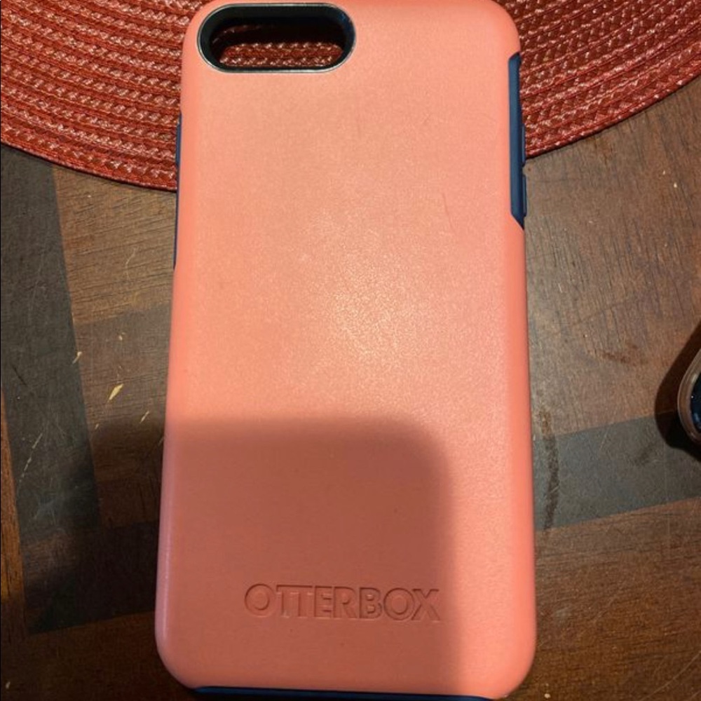 coral phone case- otterbox